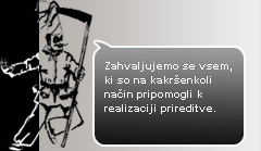 Kosec Dobovskega Fašjenka vam sporoča sledeče ...